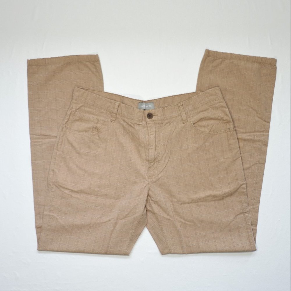 AXIST Mens Pants size 34 x 32 khaki beige